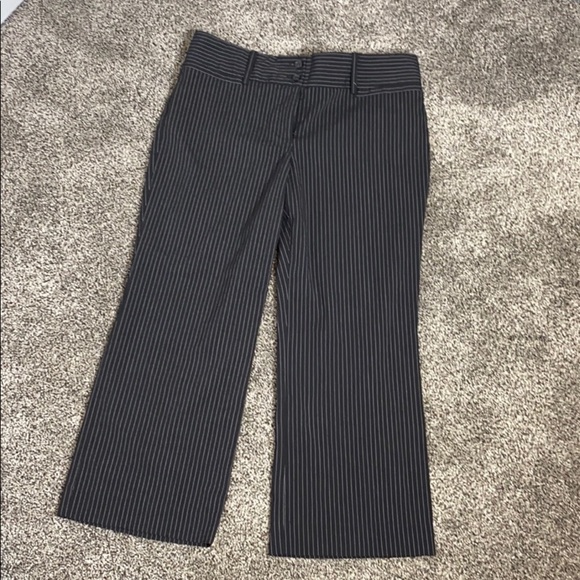 The Limited Pants - THE Limited Black pin stripe dress pants sz 12